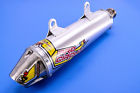 4t00400 00-02 - Muffler Slip- Pro T-4 Aluminum Brushed Circuit Ktm 520