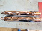 00000000000000000 Harley Touring Mufflers No Baffle Chrome