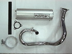 0002048-m Aftermarket Brand New Exhaust Muffler Kit For Go Kart Kinroad