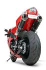 005-1390407d-b Two Brothers Racing Black Dual Mufflers Carbon Fits Kawasaki