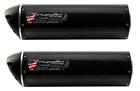 005-2720405dv-s Two Brothers Racing Silver Dual Mufflers Carbon Fits Kawasaki