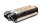 005-3160408dv-b Two Brothers Racing Kawasaki Dual Black Series Titanium