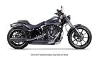 005-3760499d-b Two Brothers Racing Bros Dual Mufflers Black Harley Fxsb Softail