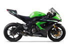 005-3860407-s1b Two Brothers Racing Black Muffler Carbon Fiber Fits Kawasaki
