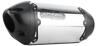 005-4840406-s1b Two Brothers Racing Bros Black Muffler Alu Fits Kawasaki