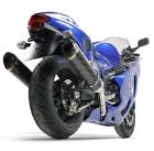 005-910407dm-b Two Brothers Racing Black Dual Mufflers Cf Fits Suzuki Busa