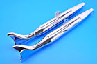 007-0930 Mac Chrome Fishtail Mufflers
