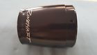 0102-2018 Rinehart Racing Black End Cap Length Tapered Plain Harley Davidson