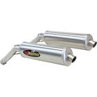 04-06 Vstorm Oval Dl1000 Muffler Slipon Titanium Exhaust Suzuki Akrapovic Dual