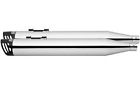 Hd00334 06-12 Vrscdx Fits Racing Black Harley Rod Freedom Night Special Chrome Mufflers