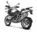 S-b12so7-hlt 10-13 Akrapovic Street Legal Slip-on Muffler Titanium Bmw R 1200 Gs Adventure