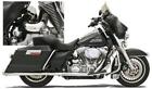 11215a Bassani True Dual Exhaust Head Pipes Chrome For Harley Flh
