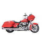 121-1295-b Tab Performance Chrome With Black Tips Stick Mufflers