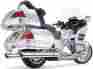 1215 Cobra Touring Slip-on Chrome Exhaust Mufflers Scalloped Tips