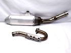 14150-49h40 14310-49h50 14186-49h10 Suzuki Rmz Oem Exhaust Header Pipe Heat Shield Muffler Silencer