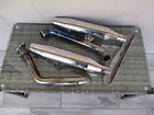 37-124 1442 - Indian Motorcycle Scout Exhaust Pipes Marked Also Blued