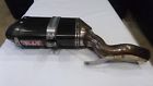146-435 Yoshimura Black Carbon Fiber Slip On For Kawasaki Ninja