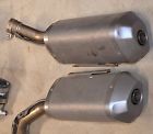 14b-8 14b-7 Yamaha Left Lh Right Rh Muffler Silencer Exhaust Pipe Dual