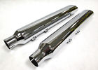 16404-200 Rush Racing Products Chrome Performance Mufflers For