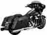16559 Vance Hines Oversized 450 Raider Slip-on Chrome Black Tip