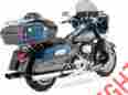 16765 Vance Hines Twin Slash Monster Slip-on Mufflers Chrome Harley Fltrsei Cvo 00