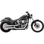 16847 3in. Slash Chrome Twin Slip-ons Vance Hines