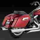 16853 Vance Hines Twin Slash Duals Exhaust System Motorcycle