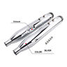 17131404 Unbranded Cnc Mufflers Exhaust Pipe For Electra Glide Road King