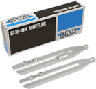 1801-1183 Drag Specialties Slashdown Slip On Mufflers Chrome For Harley Touring