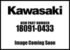 18091-0433 Kawasaki Muffler Comp Rh Body New Oem 725984189533