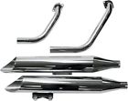 Ba-1074-00 1810-2138 Baron Custom Accessories Big Nasty Slipons Exhaust Slash