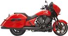 1811-3252 Bassani Xhaust Victory Black Exhaust Hardball Magnum Cross Country Roads