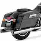 18535 Vance Hines 4 Round Slip-on Mufflers Motorcycle Exhaust