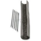 1860-0473 Moose 15in Muffler Core Sleeve