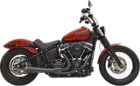 1s72rb Bassani Xhaust Black Fluted Tapered Road Rage Iii Exhaust System