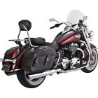 20065 Vance Hines Chrome Twin Slash Slip On Mufflers Exhaust For Triumph Commander