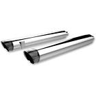 202740 Khrome Werks Performance Muffler With Black Billet Tips