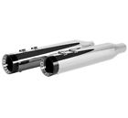 202770 Khrome Werks Chrome Black Turbine Tip Harley Touring