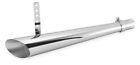 240-2400 Helix Racing Slash Cut Muffler Chrome Inch Universal