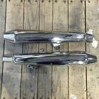 2533174 2533176 Triumph Thruxton 2010 Stock Takeoff Exhaust Cans Mufflers Pipes