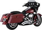 26042 Vance Hines Big Radius Chrome Exhaust For Harley Davidson Fl