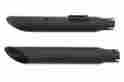 30-0438 V-twin Mfg Harley-davidson Flat Black Slip-on Slash Cut Exhaust Mufflers Baffle 1980-2003 Harley Sportster