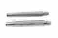 30-0795 Vt Embossed Replica 19 Long Muffler Set For Hd Xlch Sportster Models 1965-1970