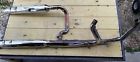 10376928 304321 Harley Davidson Complete Touring Exhaust With Chrome Shields Mufflers Nice