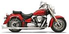 31115a Bassani True Dual Exhaust Head Pipes Chrome Yamaha Road Star