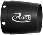 3522b-r1r Rush Racing Products Black Exhaust Tip Logo Right Side
