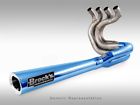 390274 Brock Performance Brocks Tiwinder Blue Full System Muffler Race Baffle