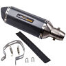 3rbaon Maxpeedingrods Universal Motorcycle Bike Exhaust Muffler Pipe Stainless Steel Tail