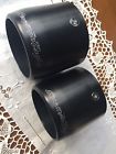 65100028 4 Jet " Harley Endcaps Eagle Black Part Screaming
