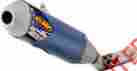 41524 Fmf Racing Ti Powercore Hexagonal Slip-on Blue Anodized